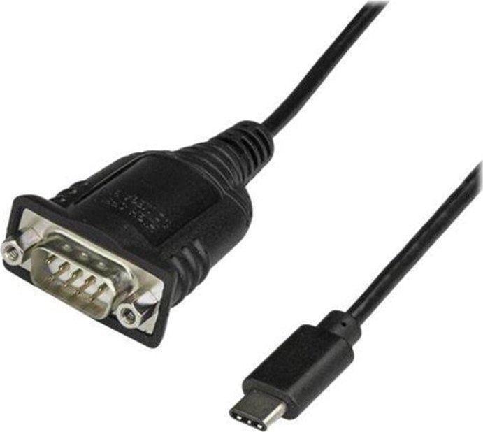 Адаптер USB C во серија StarTech.com ICUSBTYPECDB9, RS232 DB9, 40cm, црн