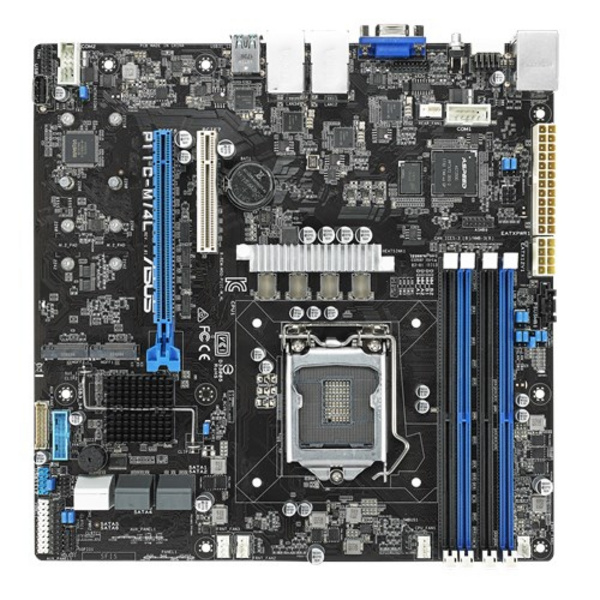 Pllakë amë ASUS P11C-M/4L Intel C242 LGA 1151 (Socket H4) micro ATX