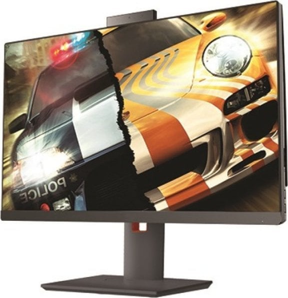 Kompjuter All in One HiSmart H610, 23.8", FHD, me kamerë dhe mikrofon, i zi