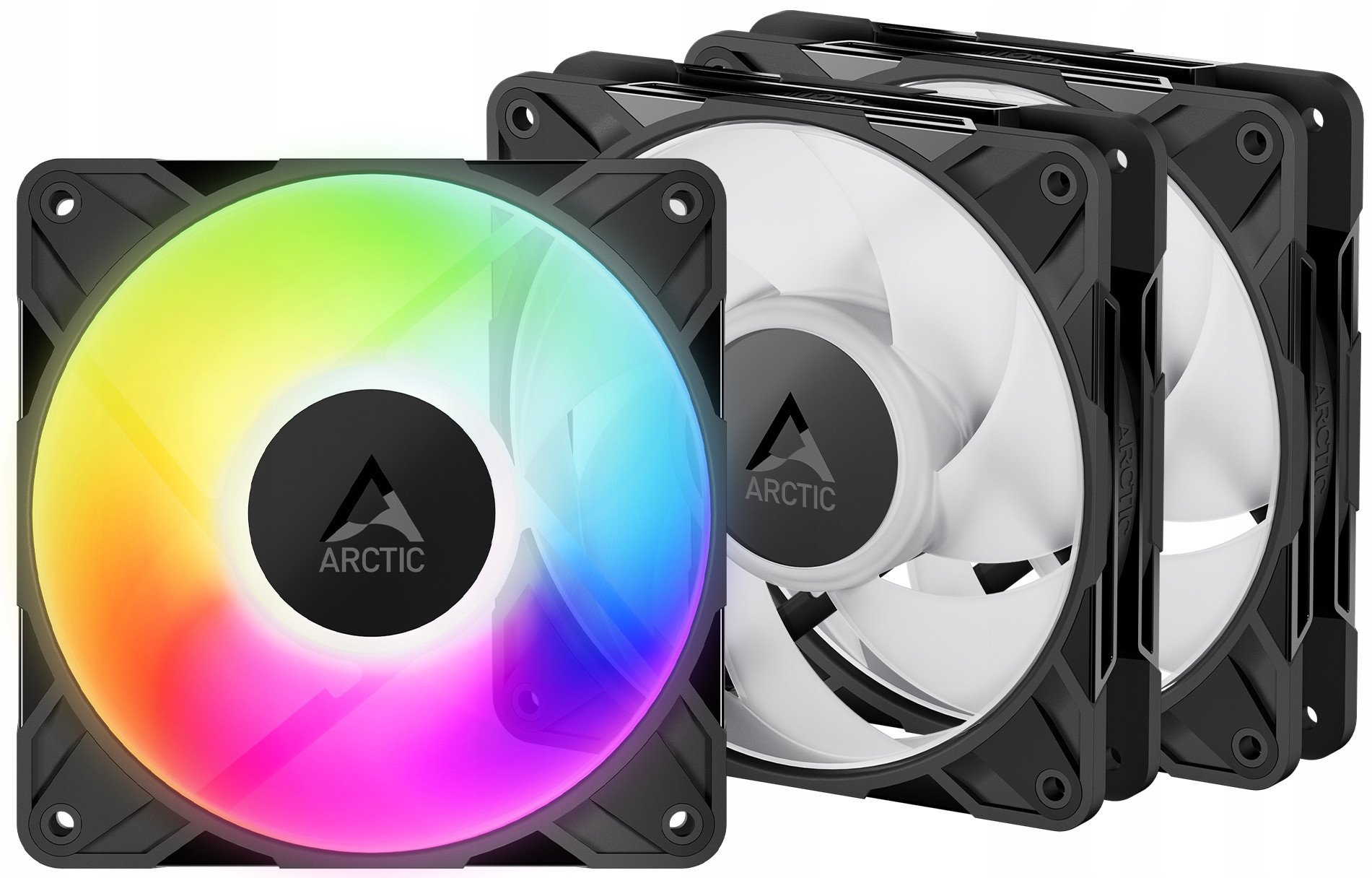 Вентилатор за компјутер ARCTIC P14 Pro a RGB, сет 3 парчиња, 140mm PWM, со a RGB