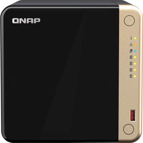 Server NAS QNAP TS-464-8G, 4 slote, 2.5GbE, i zi