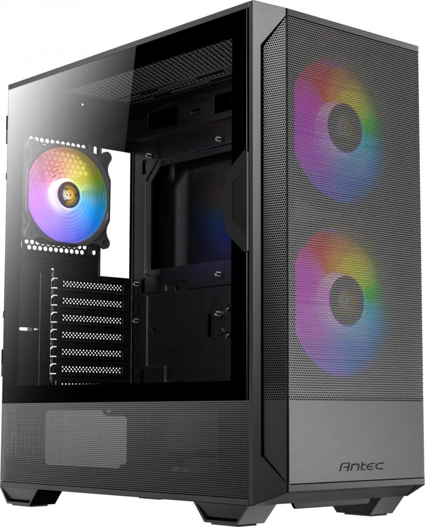Kasë Antec NX416L ARGB, e zezë, Midi Tower