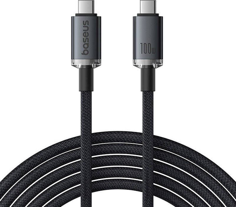Kabllo USB C Baseus USB3.2, 20Gbps, 100W, e zezë