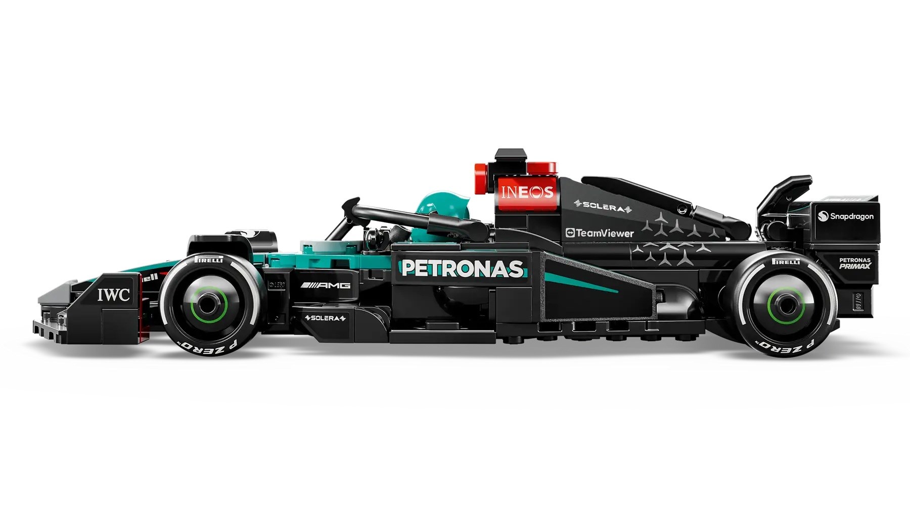 Lodër LEGO Mercedes AMG F1 Racing Car 77244, makinë garash, shumëngjyrëshe