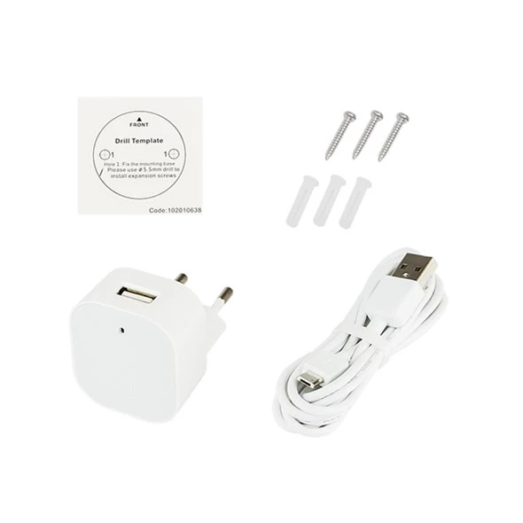 Kamerë sigurie Hikvision HiWatch HWC-P120-D/W, IP Wi-Fi, 2MP, me mikrofon