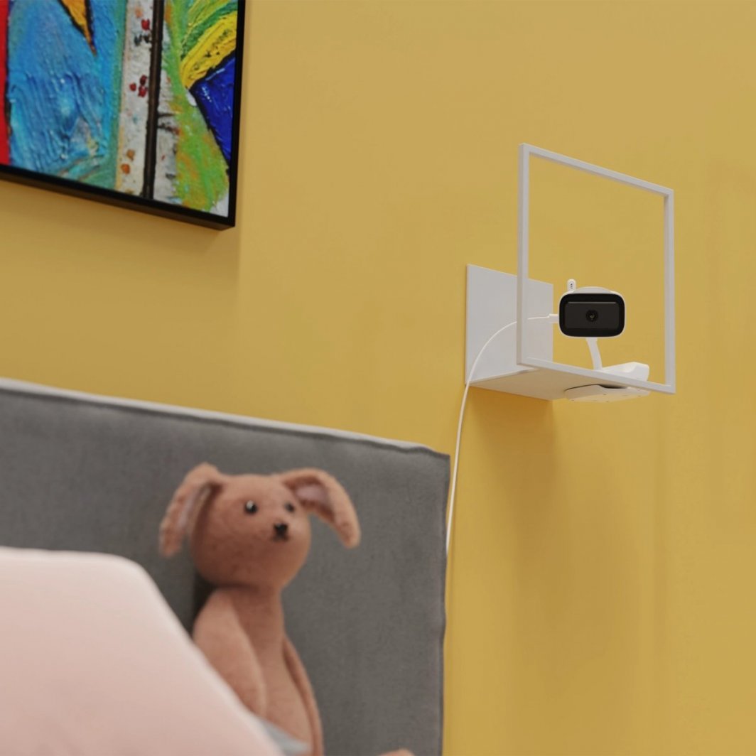 Monitor bebi Tesla B500, video dhe audio, rreze 10 m, bardh e zi