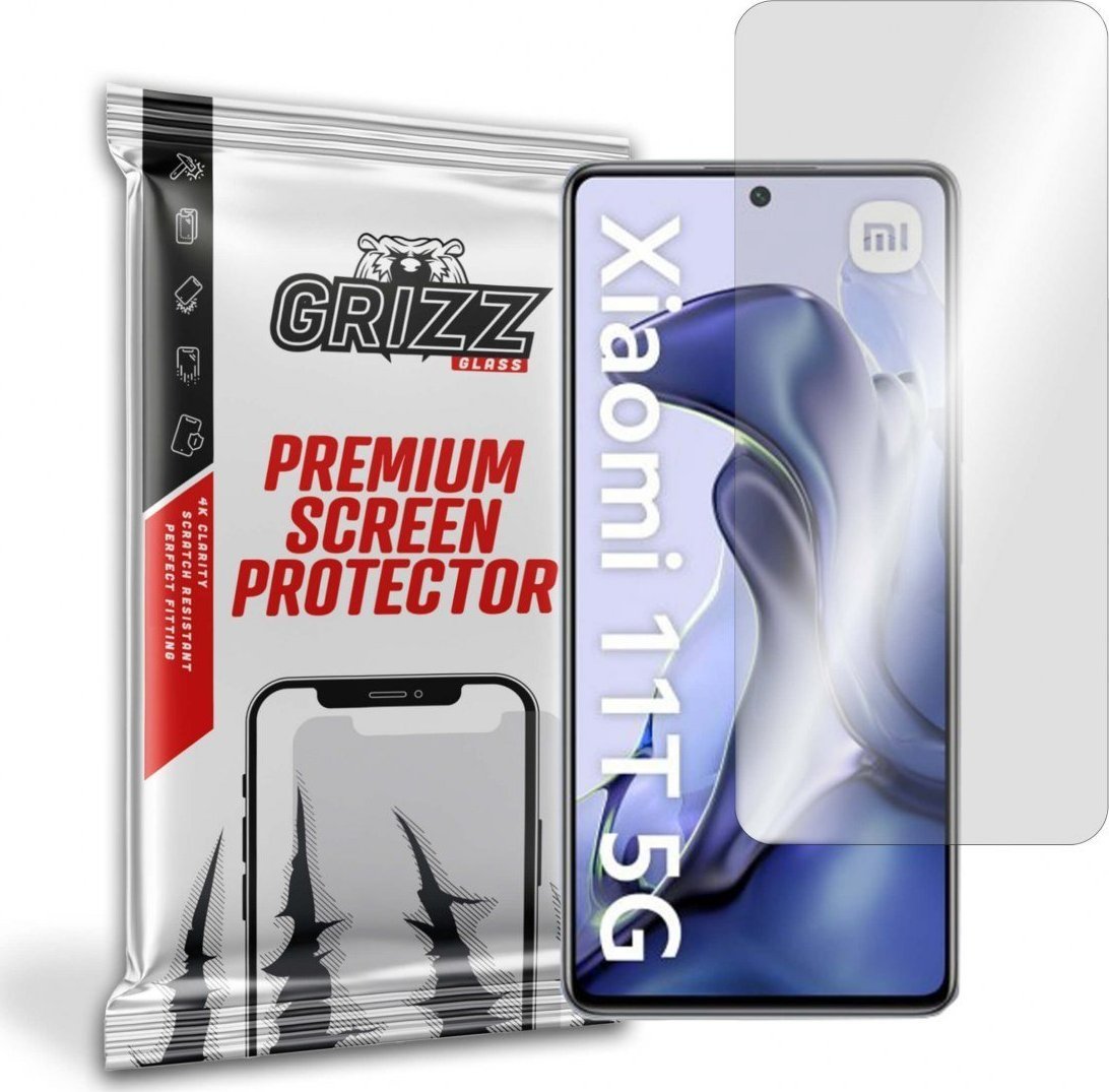 Xham mbrojtës hibrid GrizzGlass për Xiaomi 11T, transparencë e lartë, ndjeshmëri e plotë në prekje