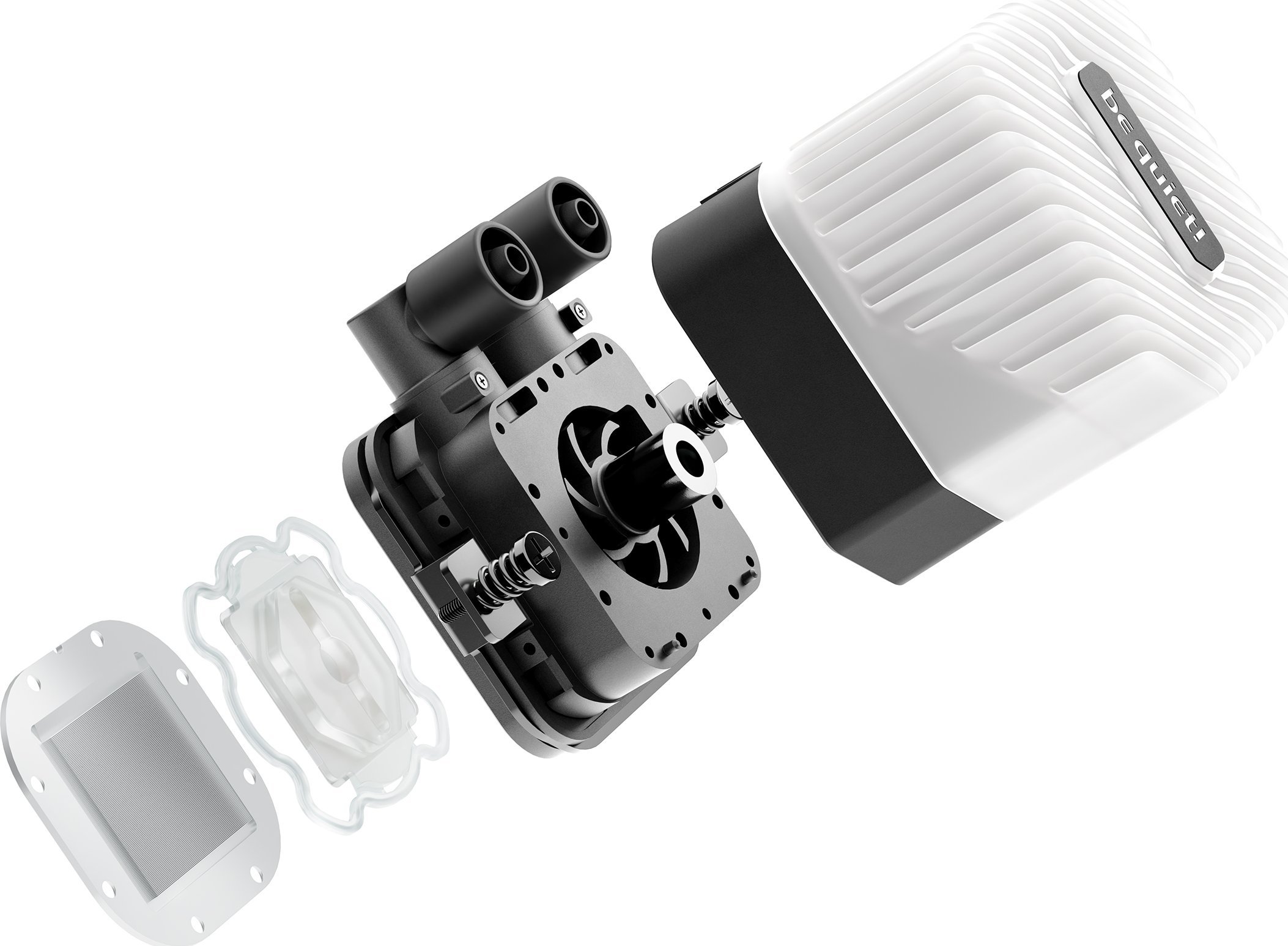 Систем за водено ладење Be Quiet Light Loop 360mm, AIO, ARGB, црн