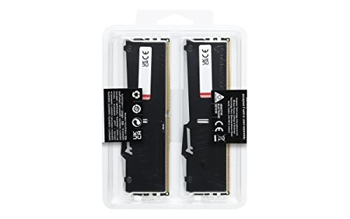 Memorie RAM Kingston FURY Beast RGB, 64GB DDR5 6400MHz, kit 2x32GB