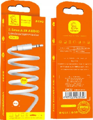 Kabllo audio Denmen DX02, 3.5mm stereo, 2 m, e zezë