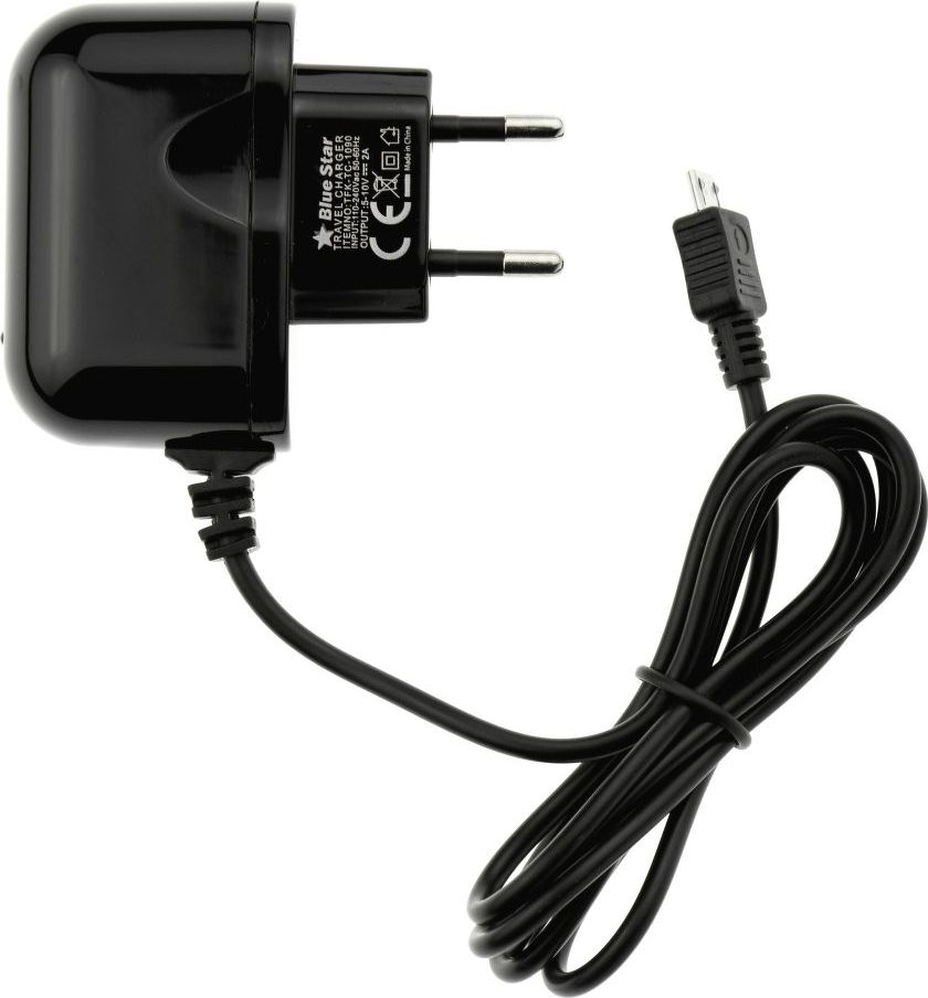 Karikues rrjeti Blue Star TFK-TC-1100B, 2A, micro USB, i bardhë