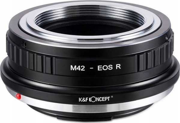 Adapter objektivi K&amp;F Concept KF06.382 për Canon EOS R Ra Rp, M42, i zi