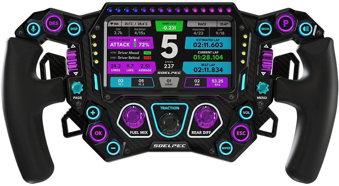 Timon gare për PC SOELPEC Spectra XR, 5" touchscreen, 302mm, Arctic