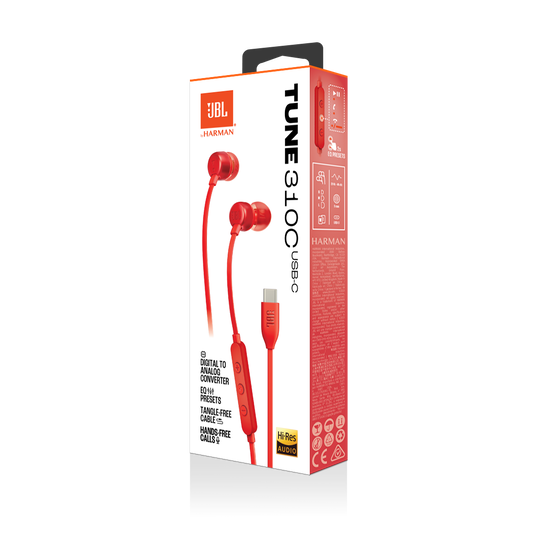 JBL TUNE 310 C RED