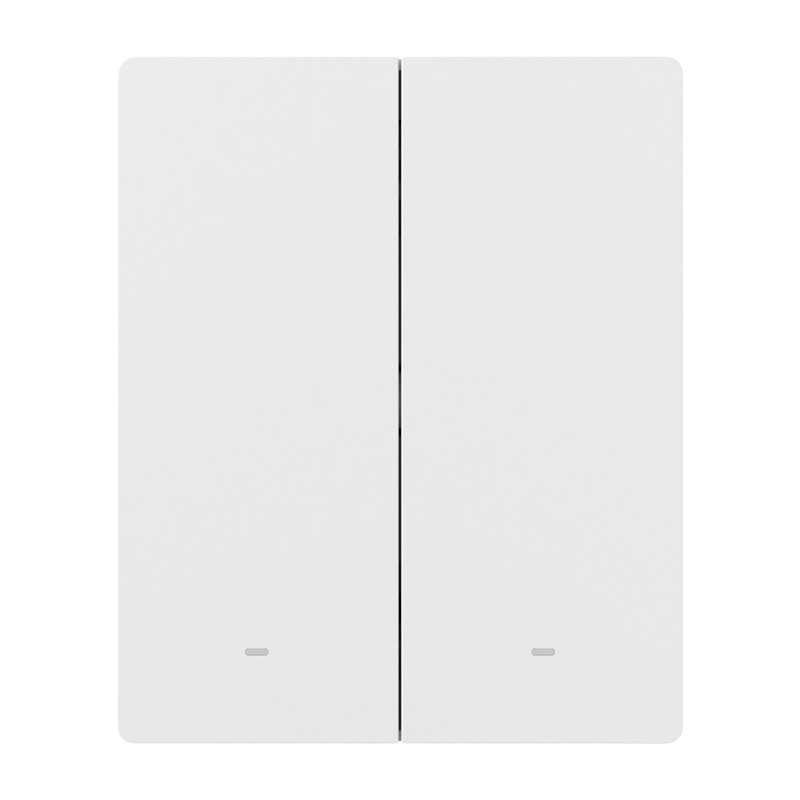 Çelës muri smart Sonoff M5 2C 80W, WiFi Matter, 2 kanale, i bardhë