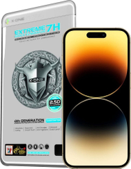 Mbrojtës ekrani X-one Extreme Shock Eliminator 4th Gen, për iPhone 14 Pro 15, transparent
