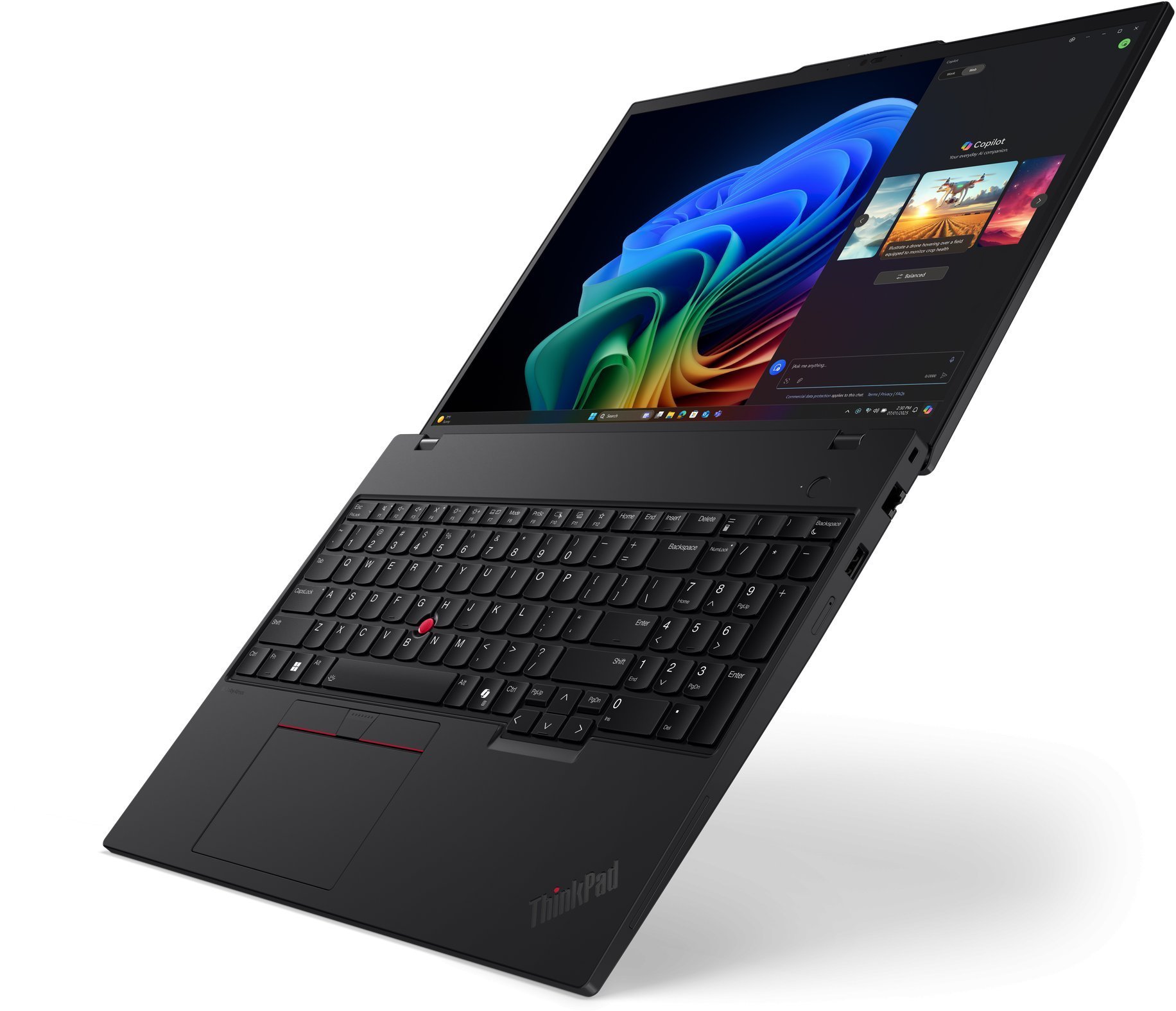 Laptop Lenovo ThinkPad T16 Gen 4, 16\" WUXGA, Ryzen AI 7 Pro, 32GB RAM, 1TB SSD, црн