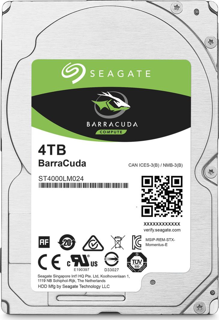 Disk HDD Seagate Barracuda, 4 TB, 2.5", SATA III, 5400 rpm