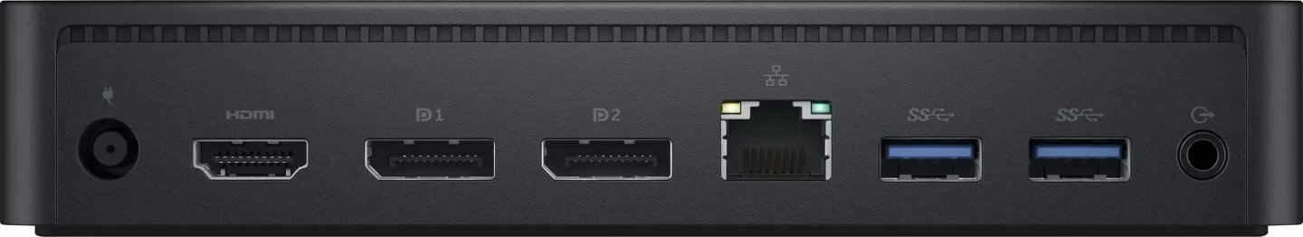 Docking station Dell D6000, USB, me kabllo, i zi