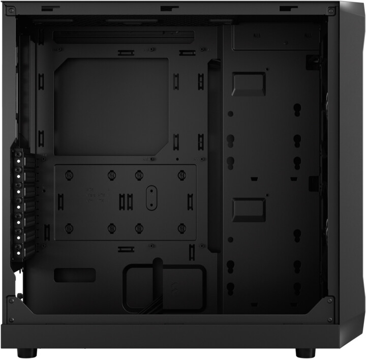 Куќиште Fractal Design Focus 2 Black TG Clear Tint