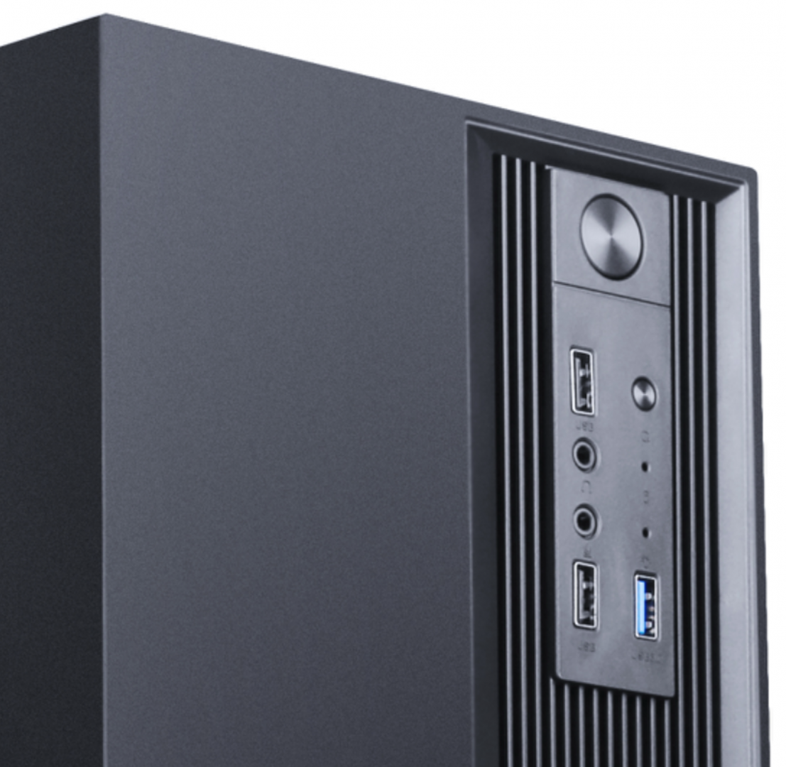 Kuti PC Serioux CLASSIC, Middle Tower ATX, pa furnizim, e zezë