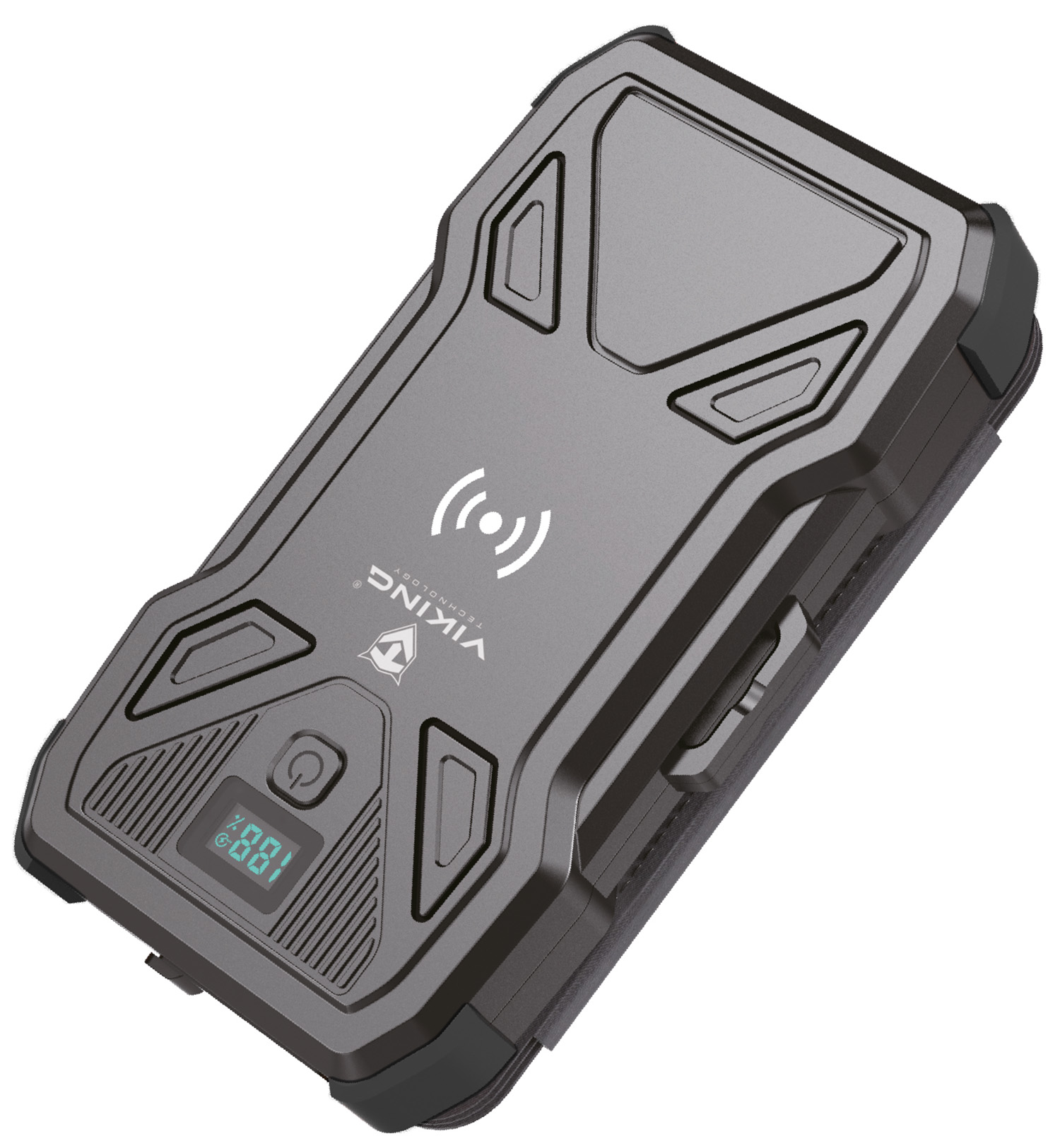 Power bank solare VIKING TYR II, 20000mAh, QC3.0 dhe Power Delivery, e zezë