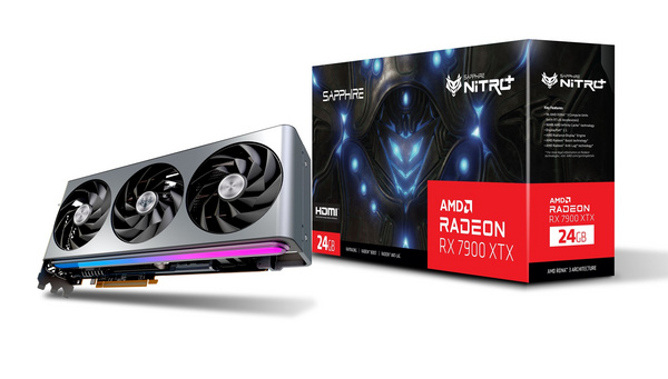 Kartë grafike Sapphire NITRO+ AMD Radeon RX 7900 XTX, 24 GB GDDR6