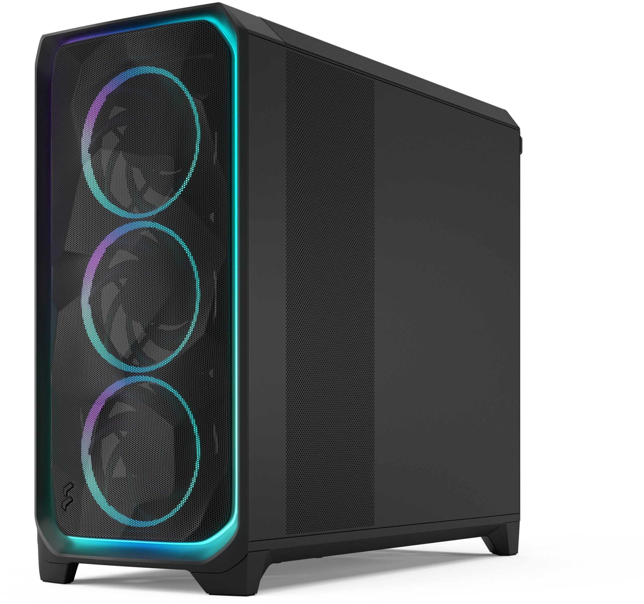 Kasa PC Fractal Design Meshify 3 XL Ambience Pro RGB, ATX full tower, xham i temperuar, e zezë