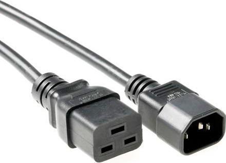 Kabllo rryme MicroConnect Power Cord C19 në C14, 5m, e zezë