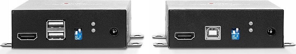 Ekstender HDMI Lindy 4K60 Fibre Optic, 300m, USB KVM, i zi