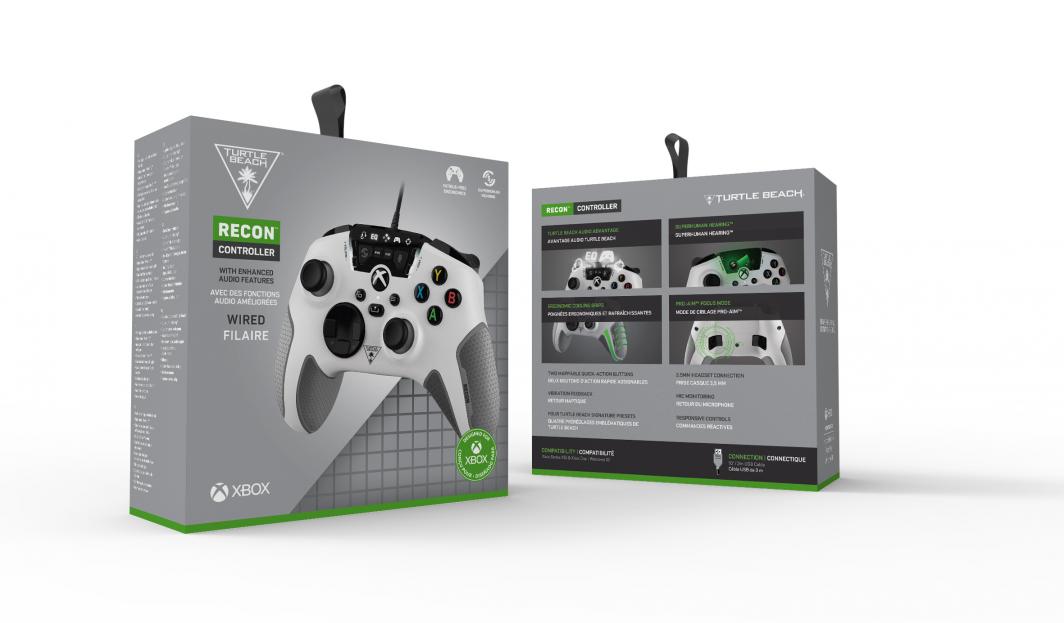 Kontroller Turtle Beach Recon Xbox, me kabllo, i bardhë