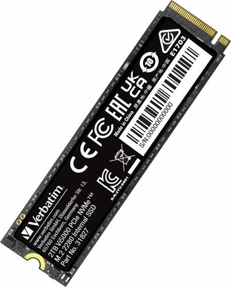 Disk SSD Verbatim Vi5000, 2TB, M.2 2280 PCI-E x4 Gen4 NVMe