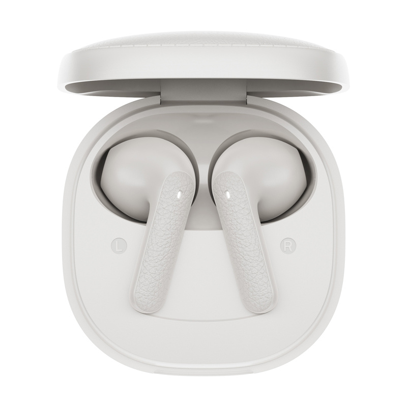 Kufje wireless QCY T41 TWS, Bluetooth, me kuti karikimi, të bardha