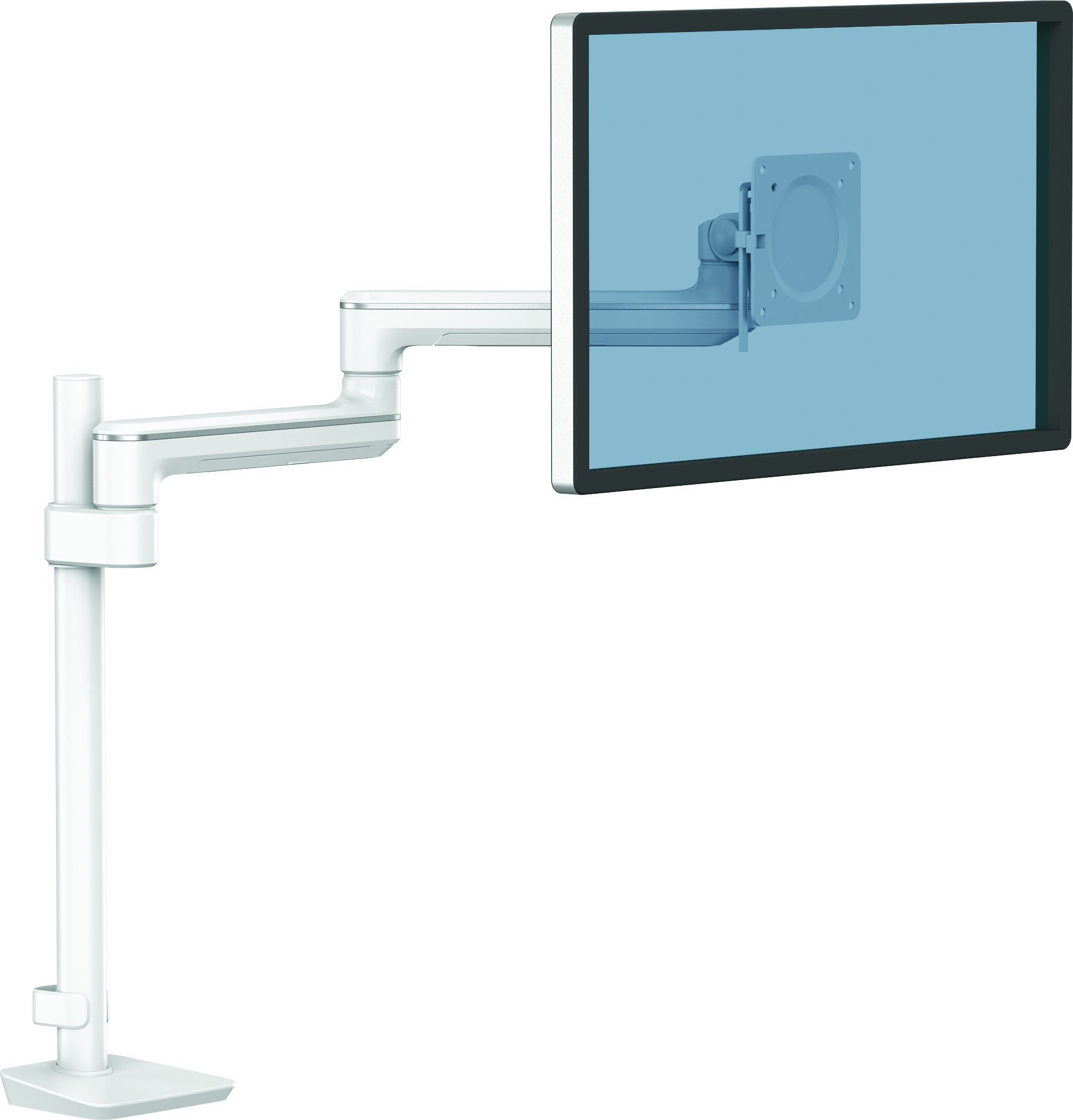 Krah monitori Fellowes Tallo Modular 1FF, rregullim lartësie, i bardhë