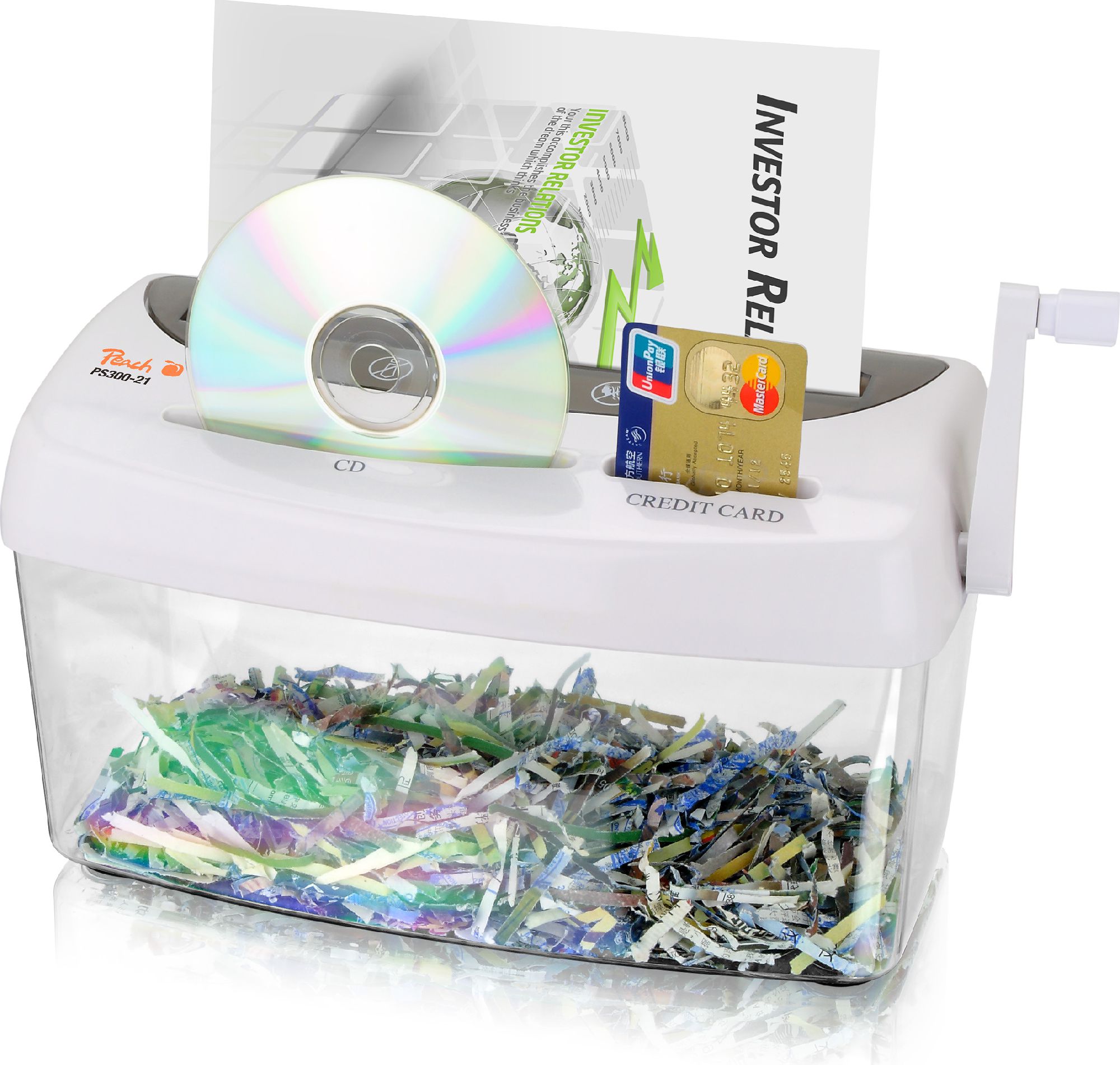 Prerëse letre Peach PS3000-21 P-3, DIN P-3, kosh 3L, e bardhë