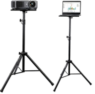 Stativ për laptop dhe projektor Mozos PL3, rregullim lartësie 1 1.8 m, platformë 28 x 38 cm, i zi