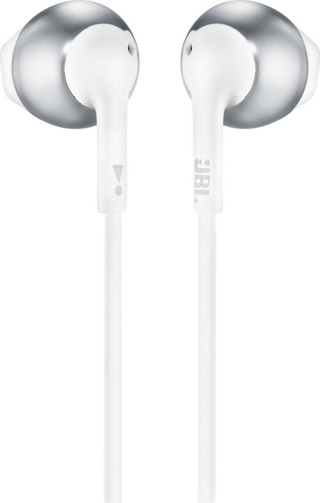 Dëgjuese JBL T205, të argjendta/ bardha