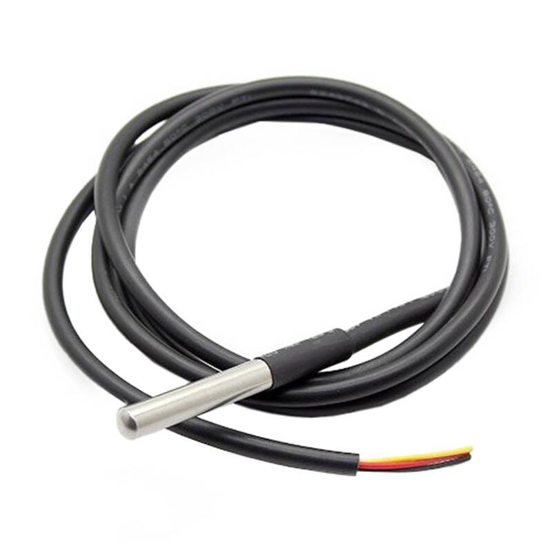 Senzor temperature Shelly DS18B20, kabllo 3 m, IP67, i zi 3