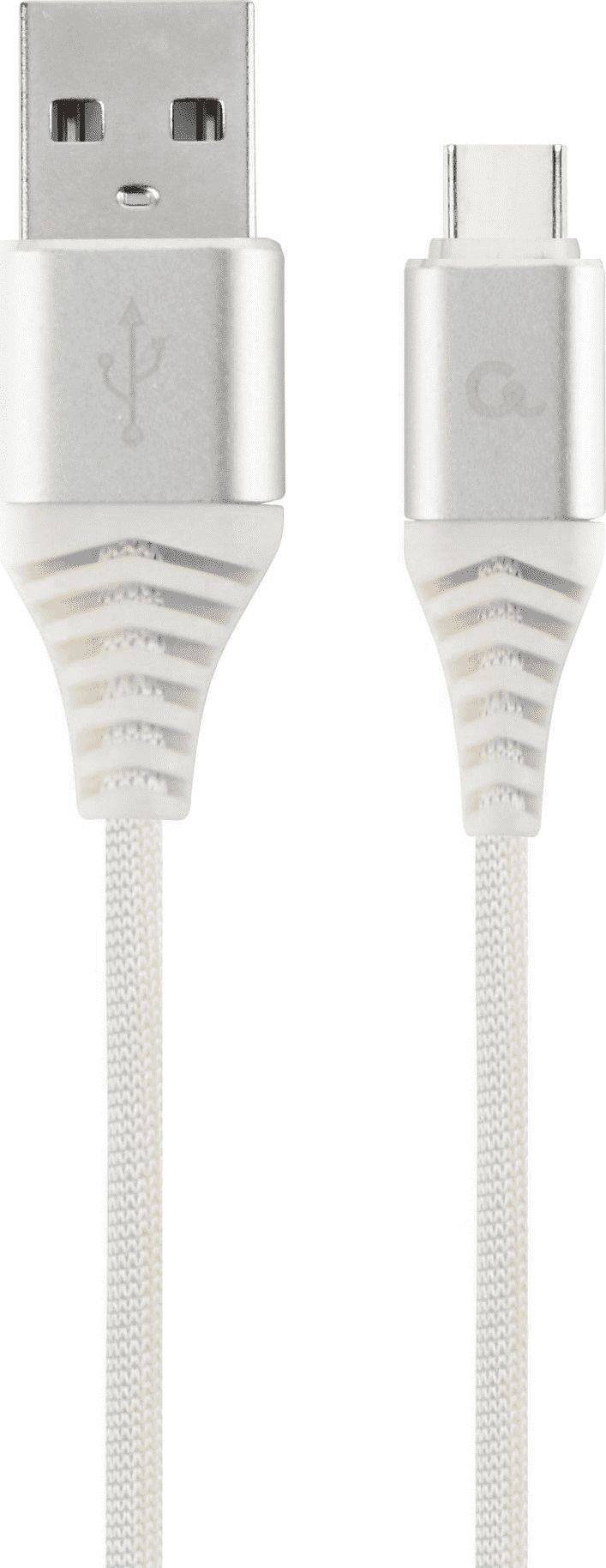 Kabllo Gembird USB, USB-A - USB-C, 1 m, e bardhë