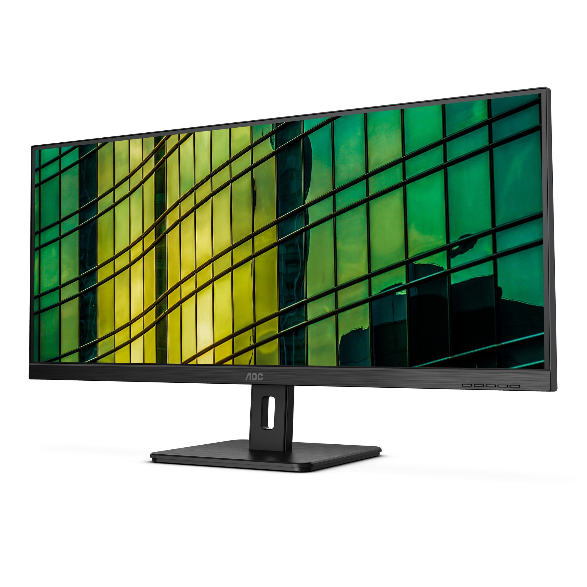 Монитор AOC U34E2M - LED, 34\", UWQHD, црн