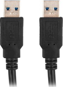 Kabllo USB Lanberg KABEL USB-A M / M 3.0 1.0m e zezë 2