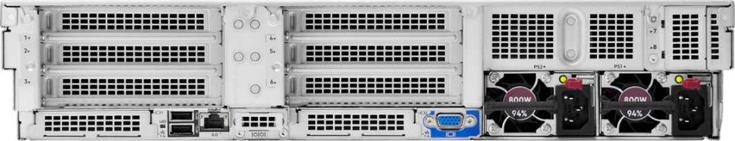 Server HP HPE ProLiant DL380 Gen11 6430, 2.1 GHz, 32 bërthama, 64 GB RAM, i zi