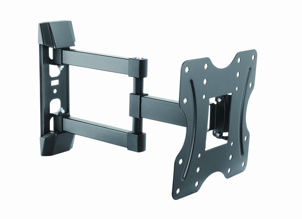 Mbajtëse muri për TV Gembird WM-42ST-02, 23"-42", VESA 200x200 mm, e hirtë