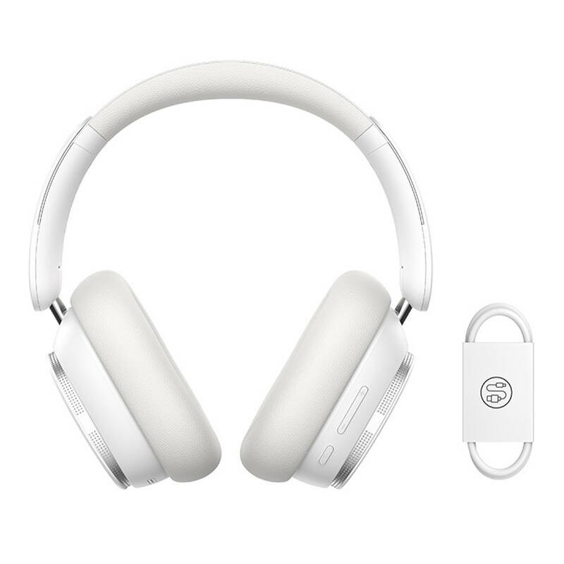 Kufje Baseus Bowie H1 Pro Wireless, USB Type-C, të bardha