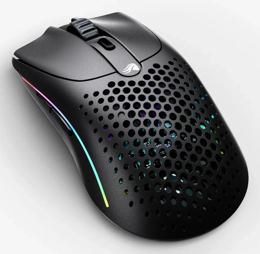 Maus gaming Glorious Model O 2 Wireless, RGB, optik, i zi matte