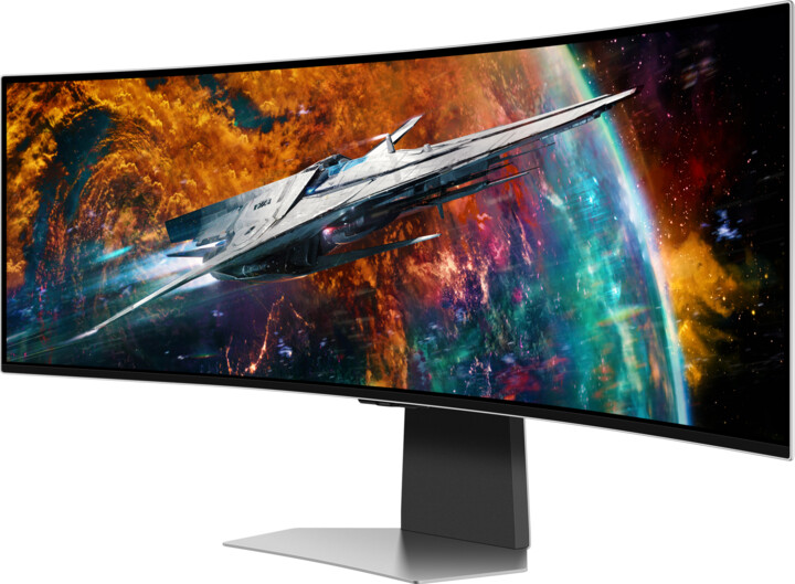 Monitor Samsung Odyssey OLED G9 (G95SC) Smart, 49", DQHD, i argjendtë