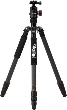 Trekëmbësh fotografik Rollei C6i Carbon, fibër karboni, deri 12 kg, i zi