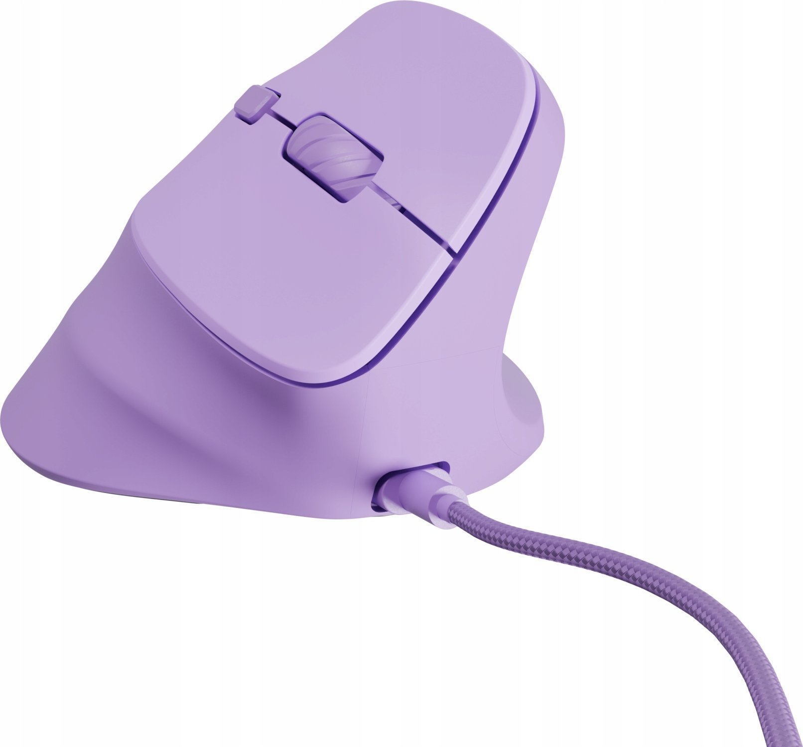 Mouse vertikal Natec CRAKE 2 PRO, optik, 6 butona, vjollcë
