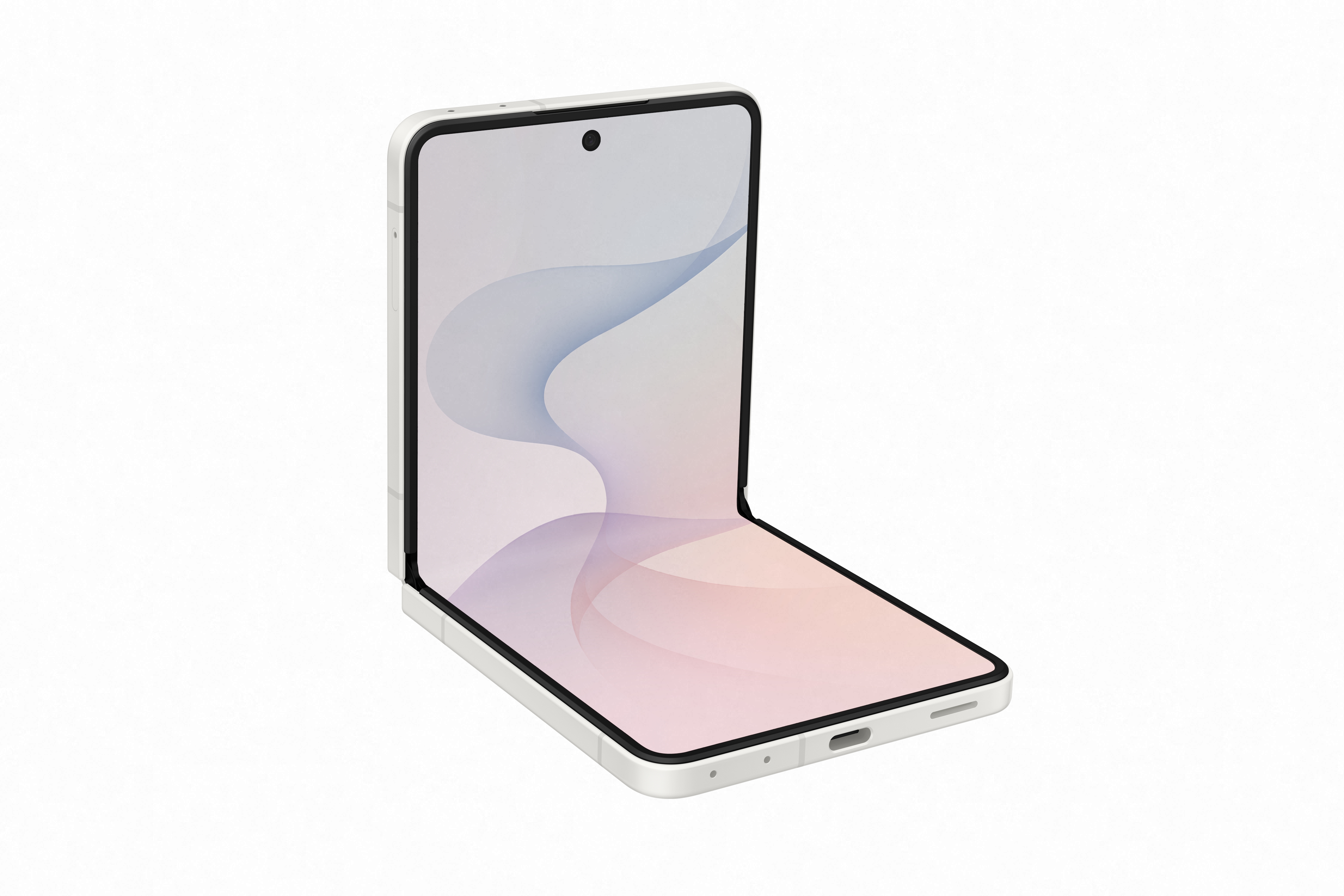 Celular Samsung Galaxy Z Flip8, 12GB/ 256GB, krem