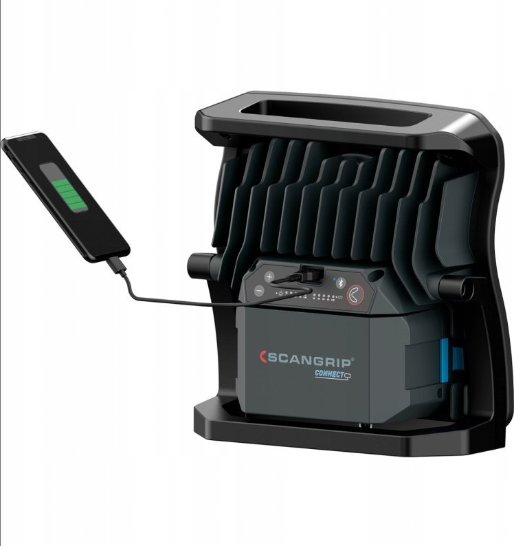 Reflektor pune LED Scangrip CONNECT NOVA 10, 18V, me rrymë dhe bateri, pa bateri, pa karikues